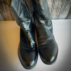 Justin black roper boots